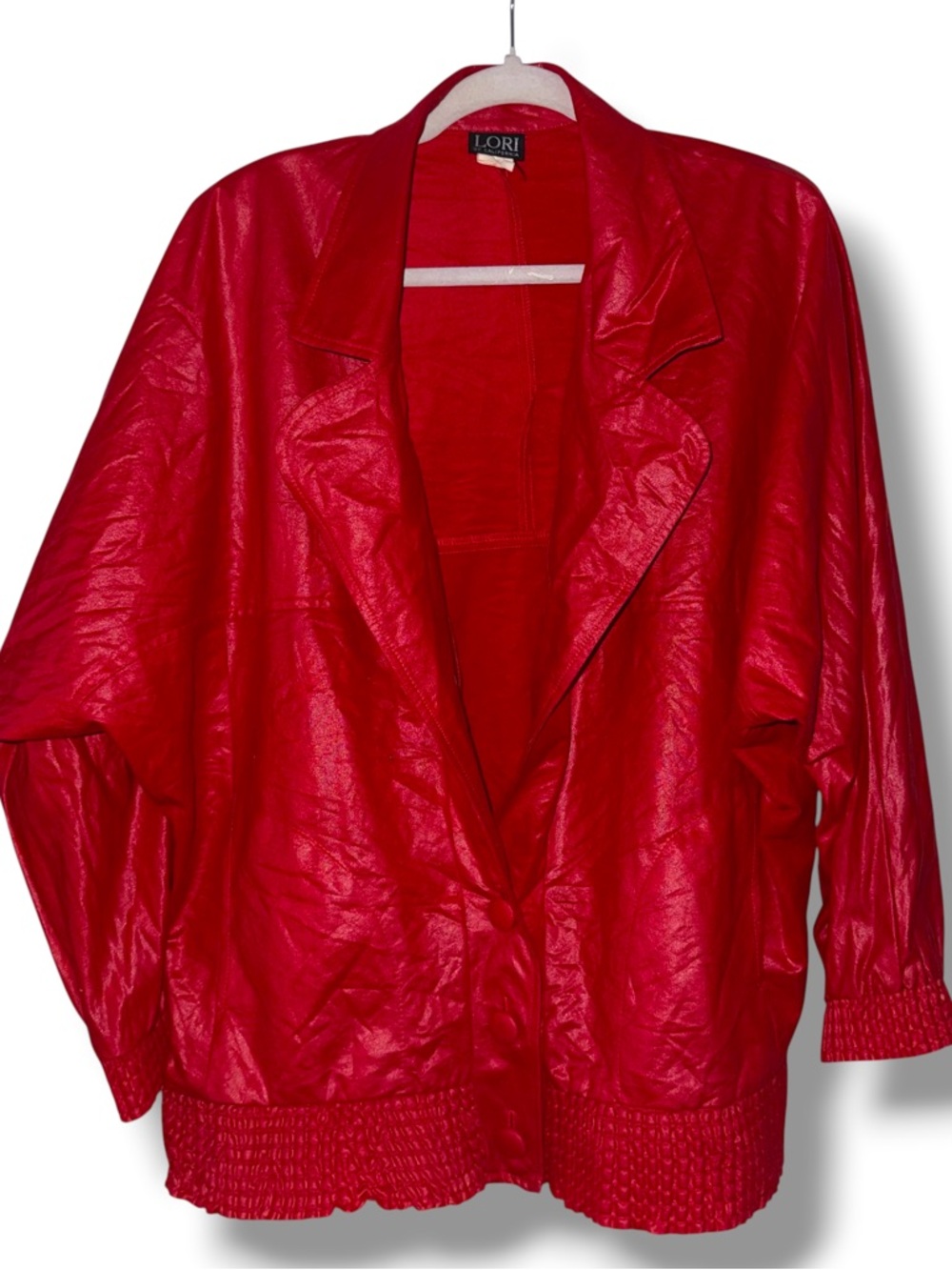Lori of California vintage 80’s red blazer
